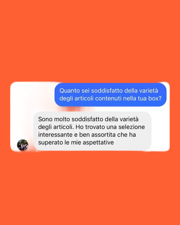 Feedback WhatsApp cliente Modori soddisfatto della qualità Grado A dei vestiti vintage ricevuti