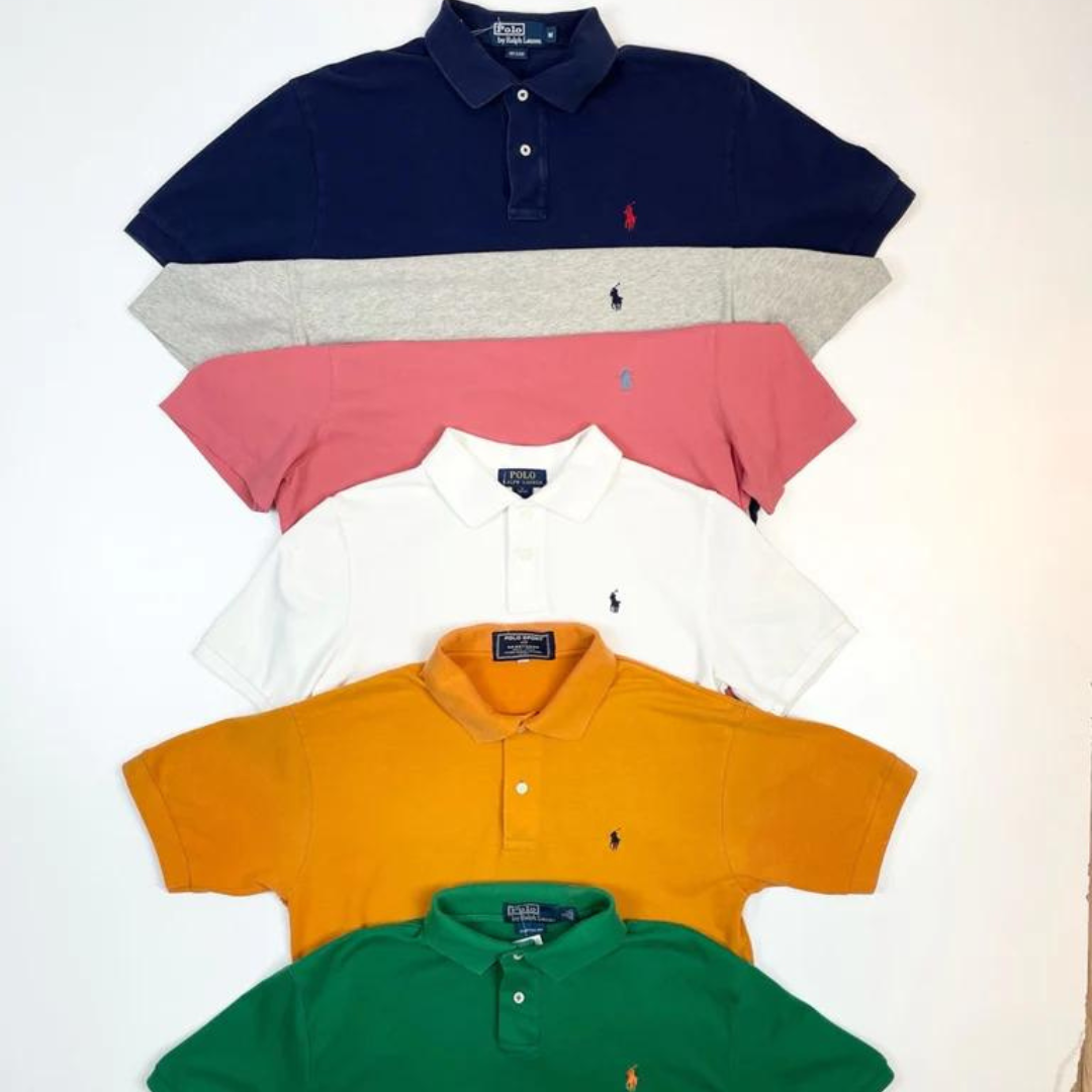 BOX - Mix Ralph Lauren , Lacoste, Tommy Hilfiger , Levi's, Fred Perry