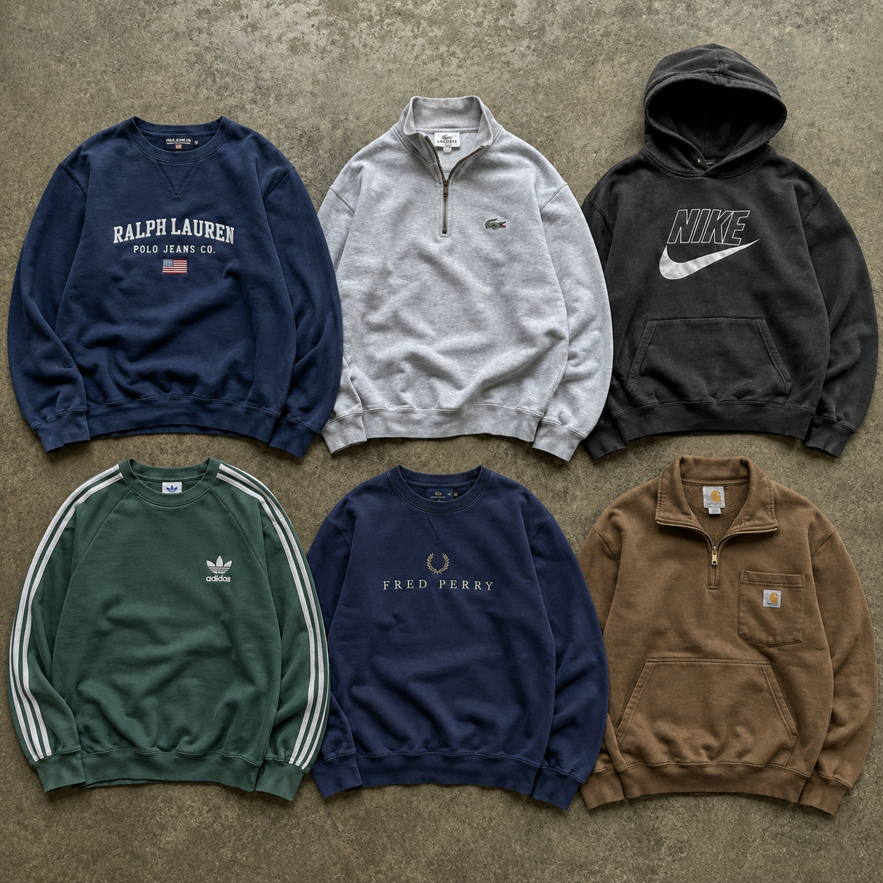 7 Felpe Mix Brand