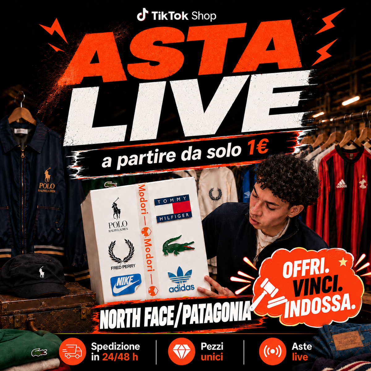 Abbigliamento North Face & Patagonia